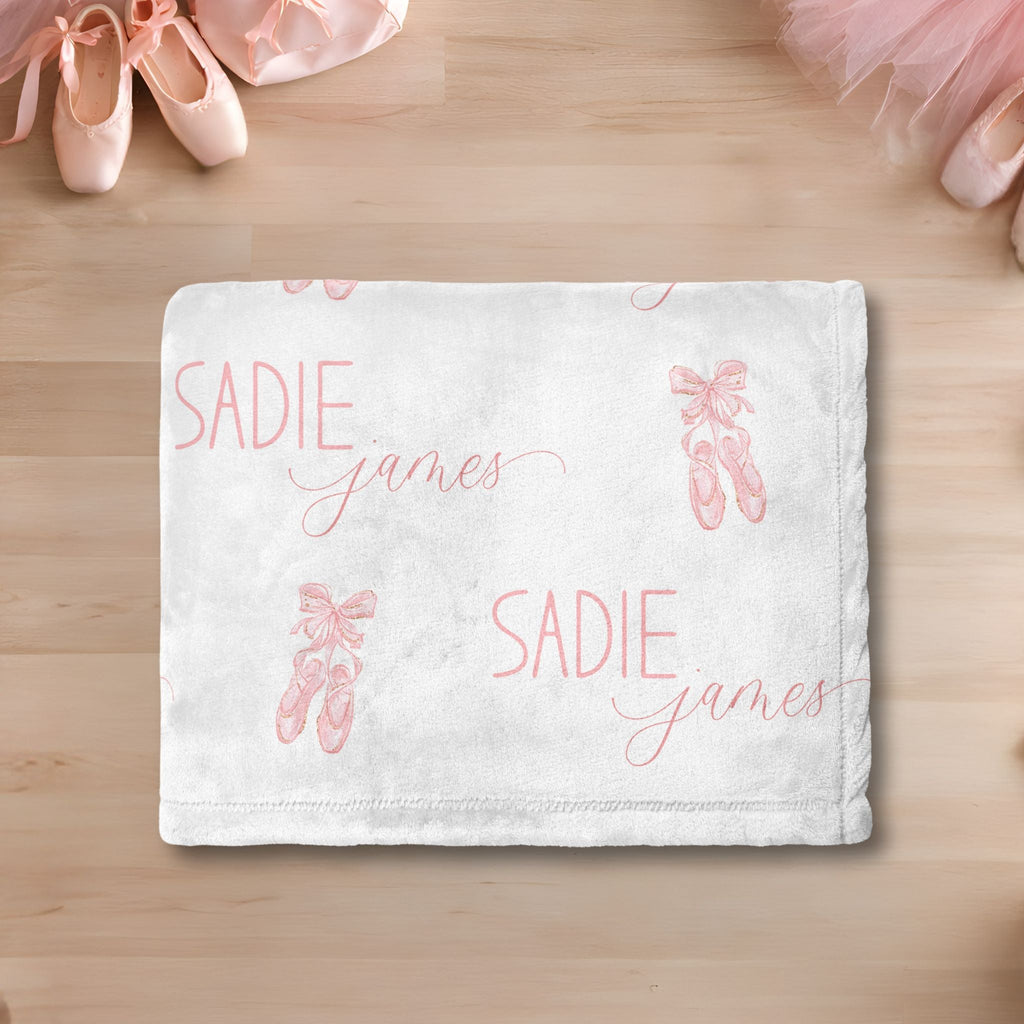 Ballet Baby Minky Blanket - Twinklette™