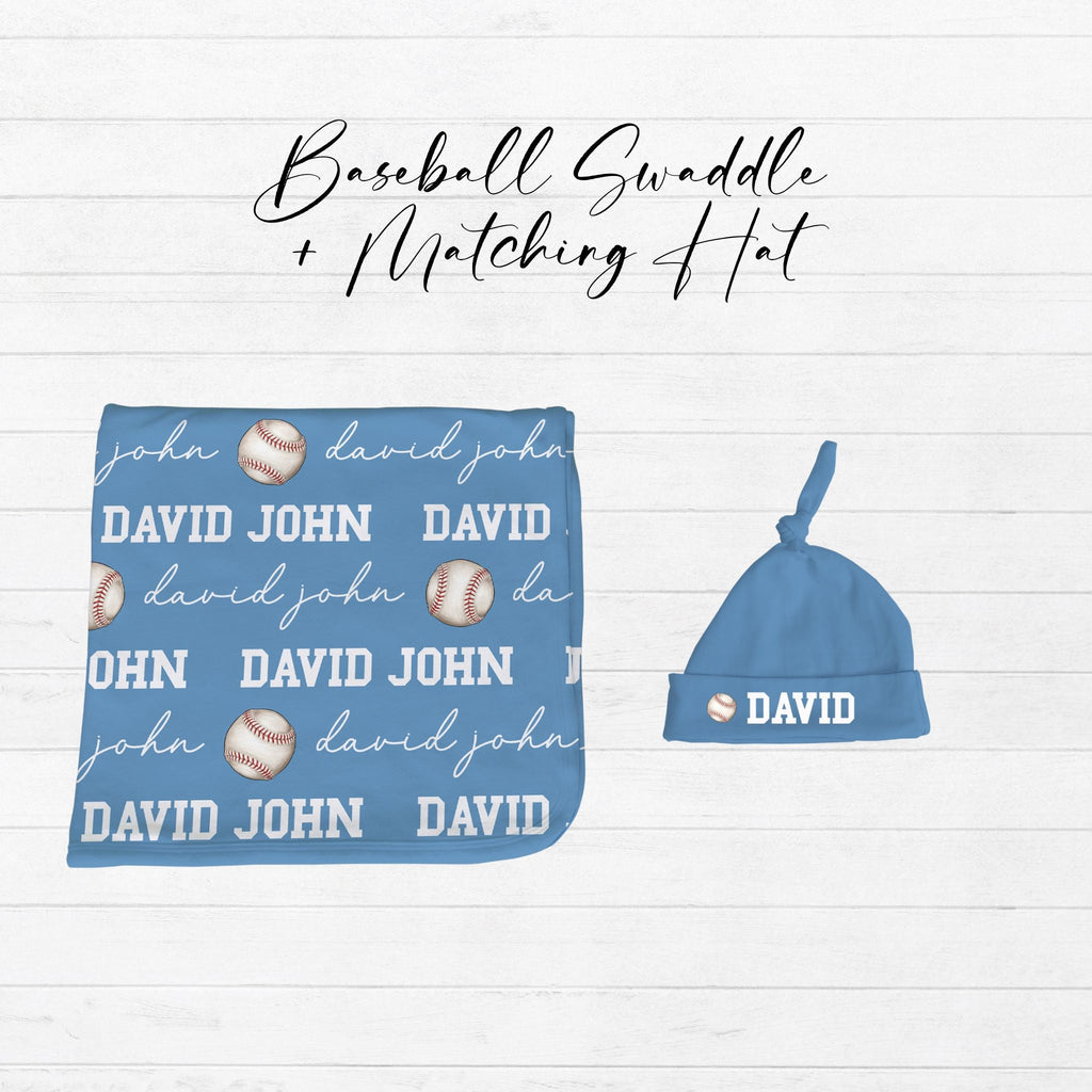 Baseball Baby Knotted Hat - Twinklette™