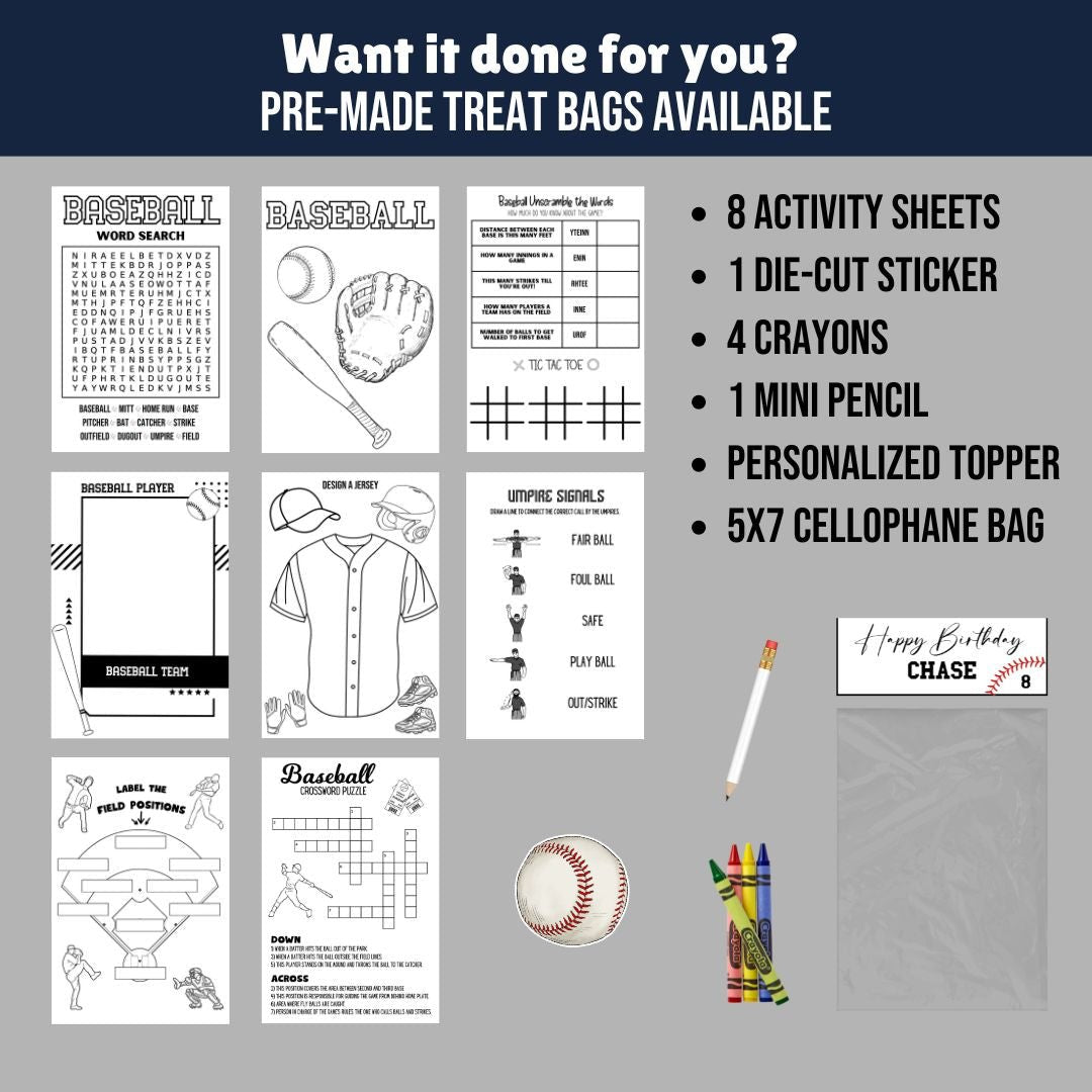 Baseball Cards DIGITAL DOWNLOAD - Twinklette™