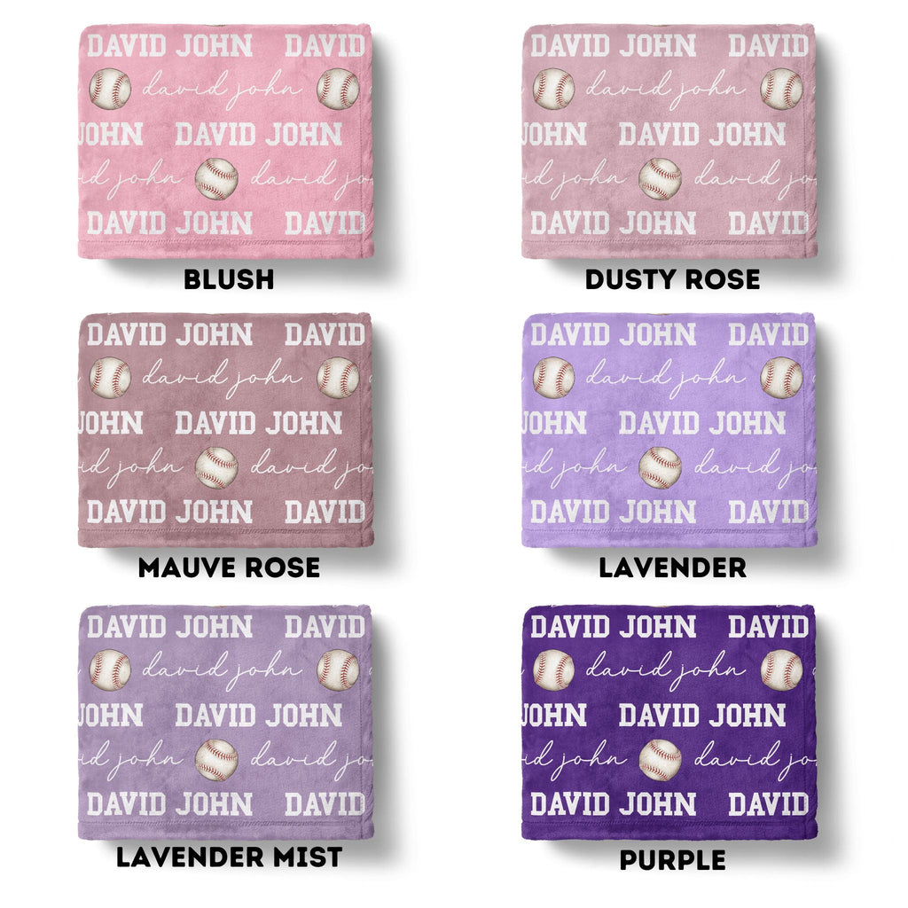 Baseball Minky Blanket - Twinklette™