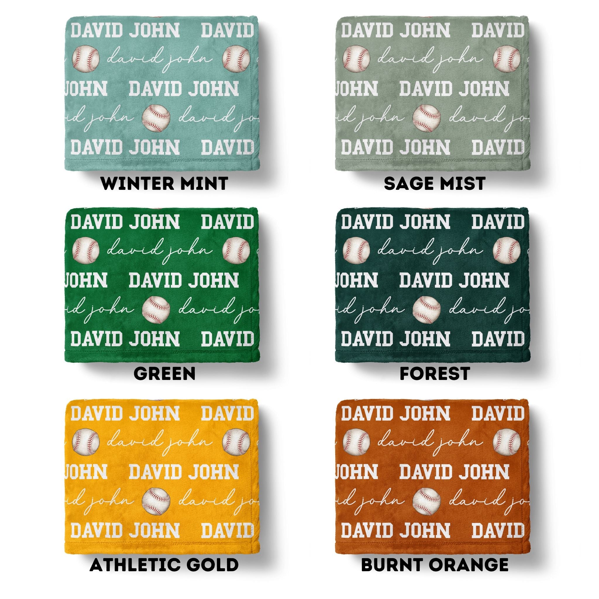 Baseball Minky Blanket - Twinklette™