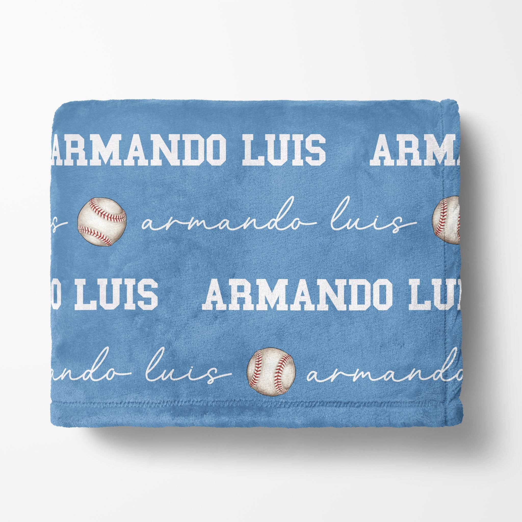 Baseball Name Blanket - Twinklette™