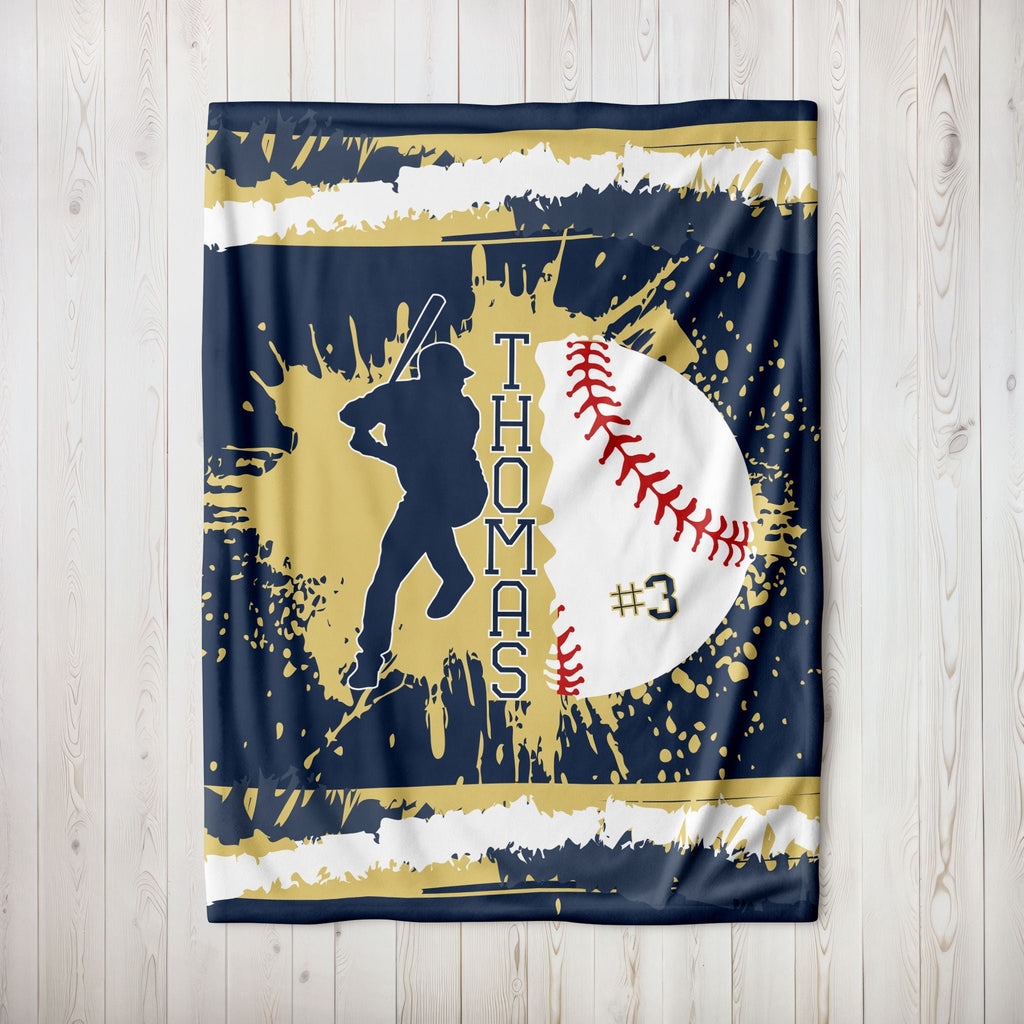 Baseball Player Blanket - Twinklette™