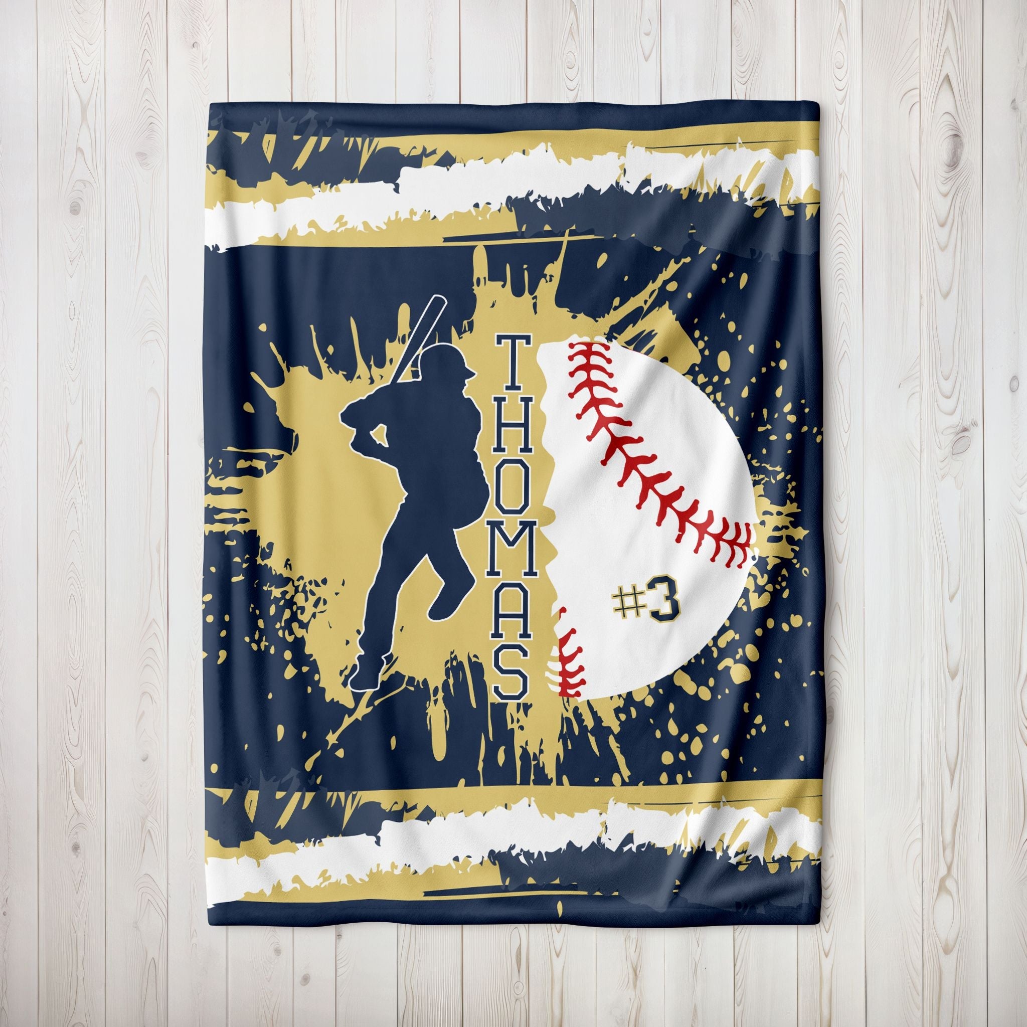 Baseball Player Blanket - Twinklette™