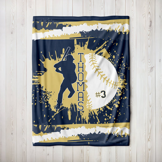 Baseball Player Blanket - Twinklette™