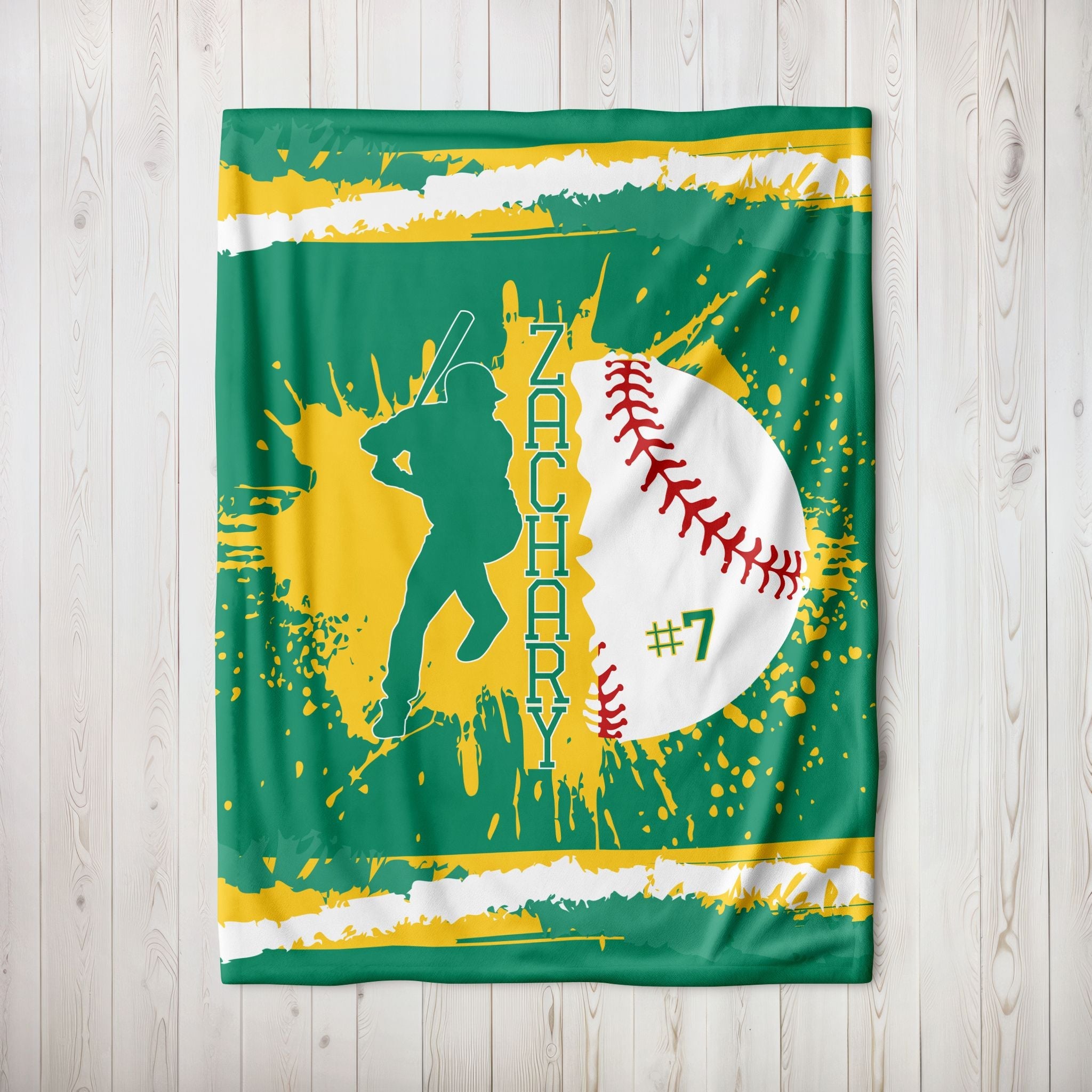 Baseball Player Blanket - Twinklette™