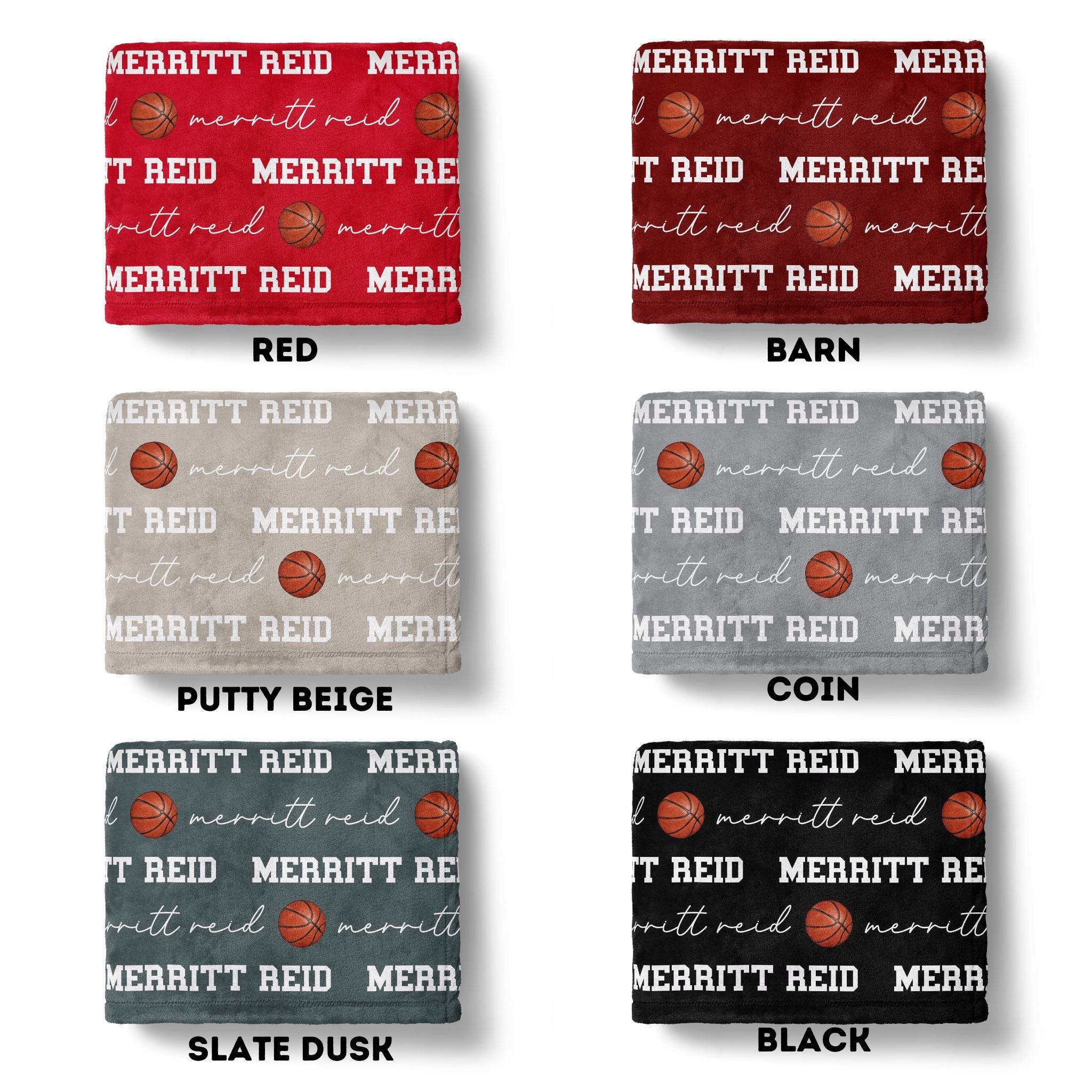 Basketball Baby Minky Blanket - Twinklette™