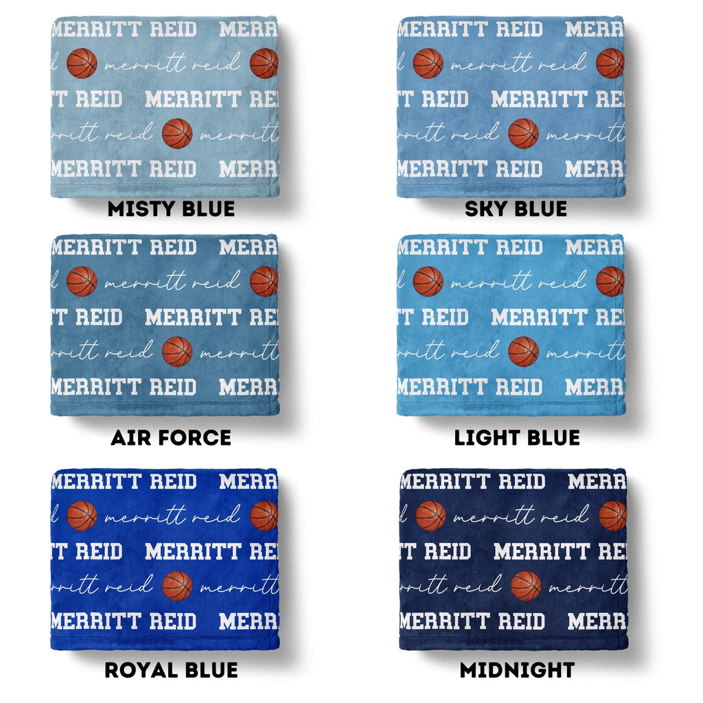Basketball Baby Minky Blanket - Twinklette™