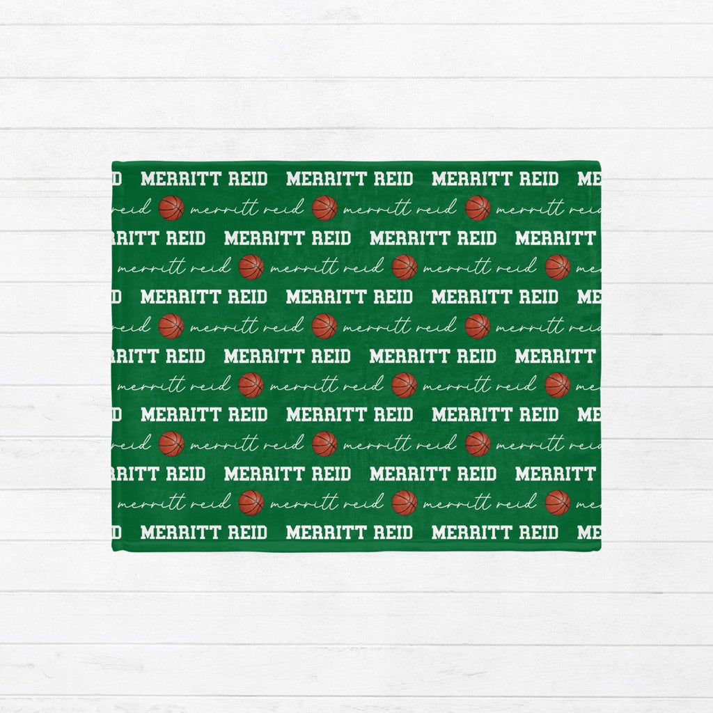 Basketball Baby Minky Blanket - Twinklette™