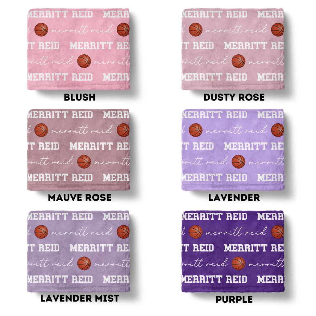 Basketball Baby Minky Blanket - Twinklette™