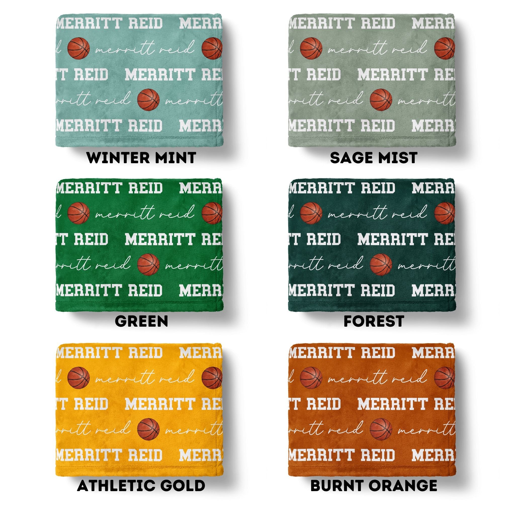 Basketball Baby Minky Blanket - Twinklette™