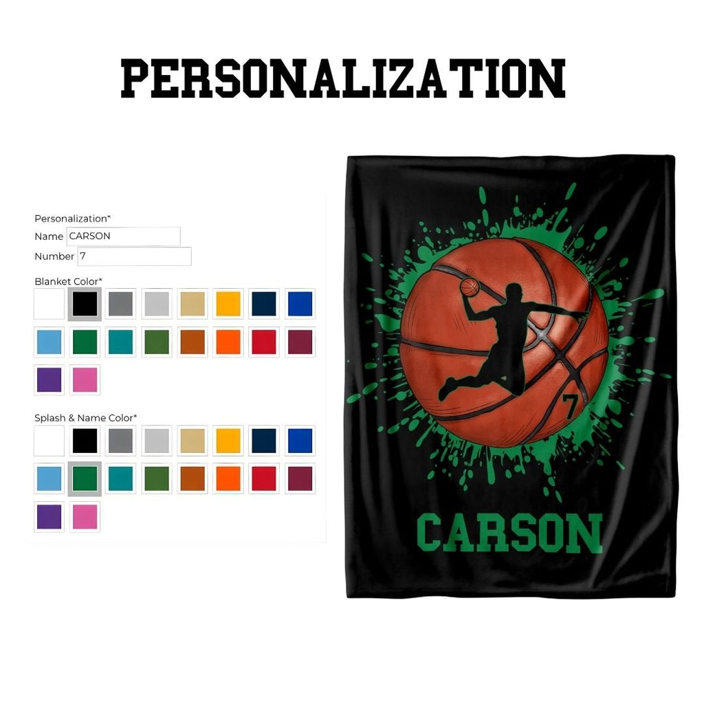 Basketball Boys Blanket - Twinklette™