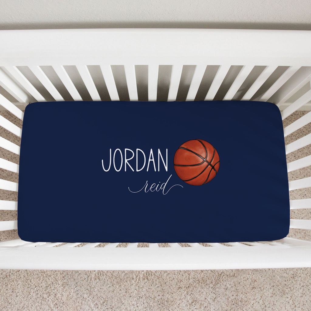 Basketball Crib Sheet - Twinklette™