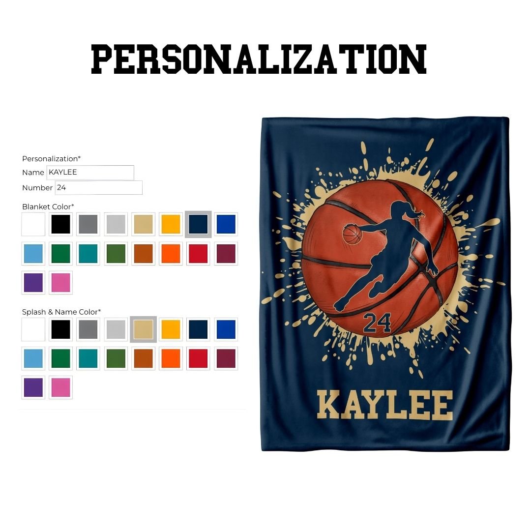Basketball Girls Blanket - Twinklette™