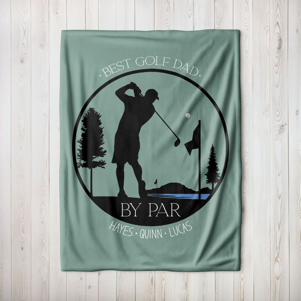 Best Golf Dad by PAR Blanket - Twinklette™