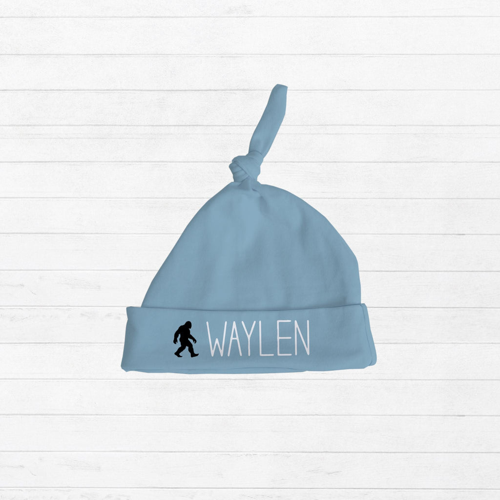 Personalized Bigfoot Knotted Hat