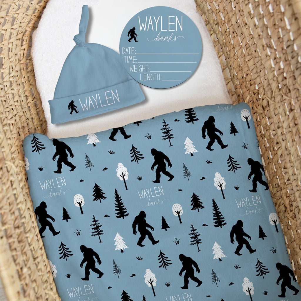 Bigfoot Birth Stat Sign - Twinklette™