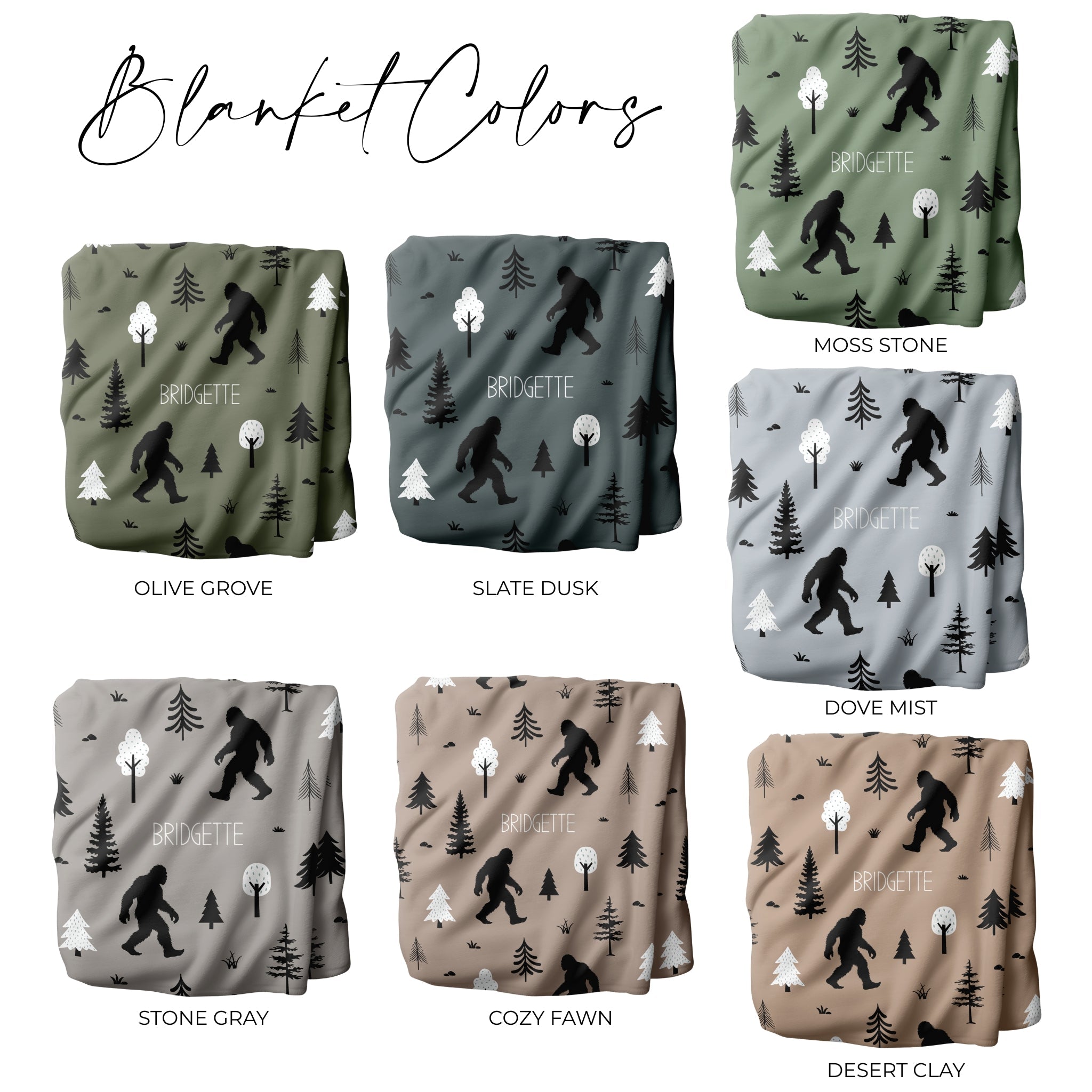 Bigfoot Minky Blanket - Twinklette™