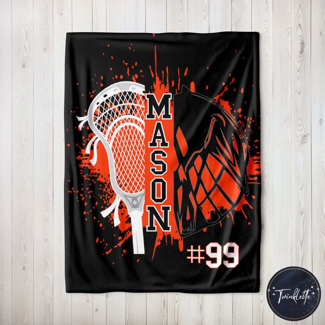 Boy's Lacrosse Blanket - Twinklette™