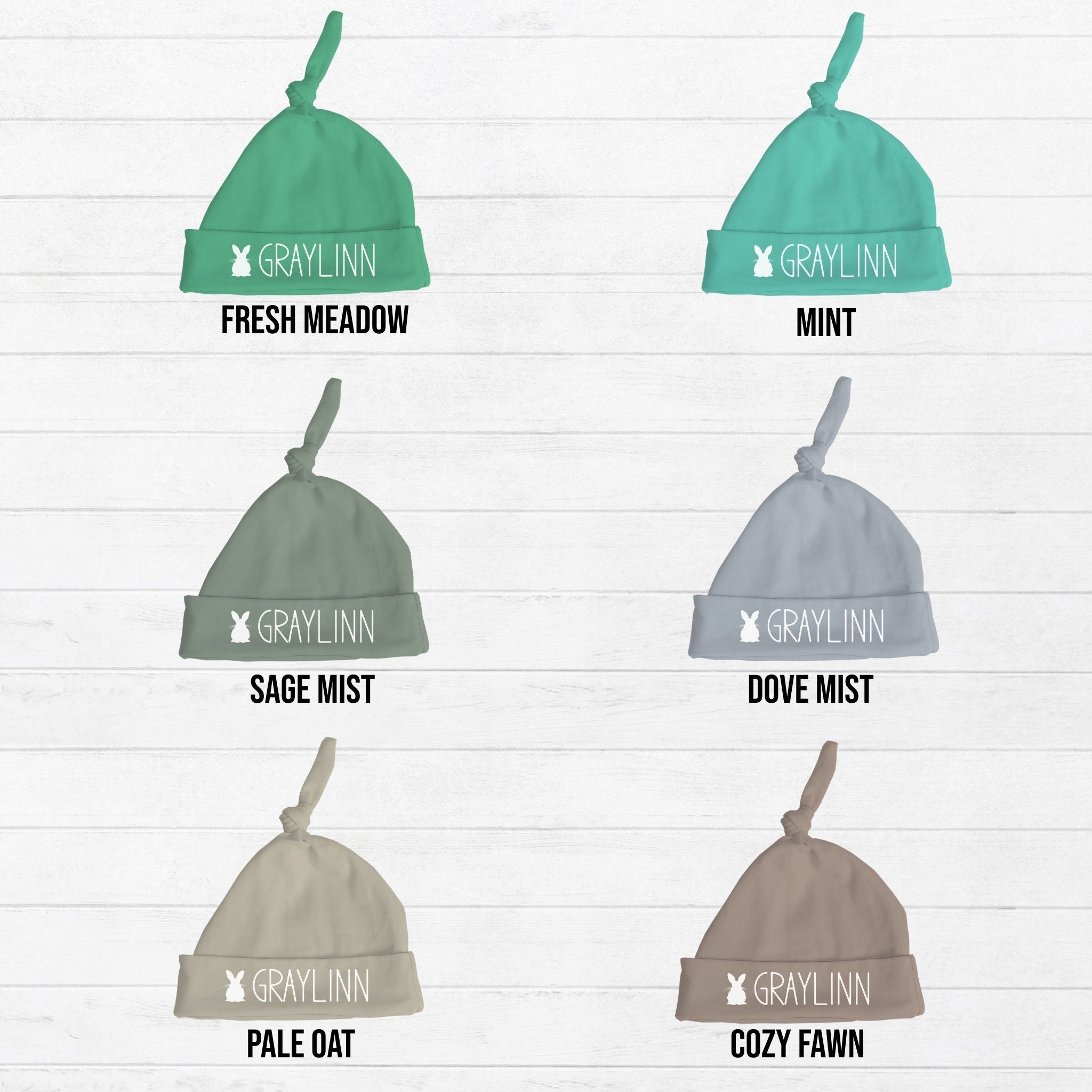 Bunny Baby Knotted Hat - Twinklette™