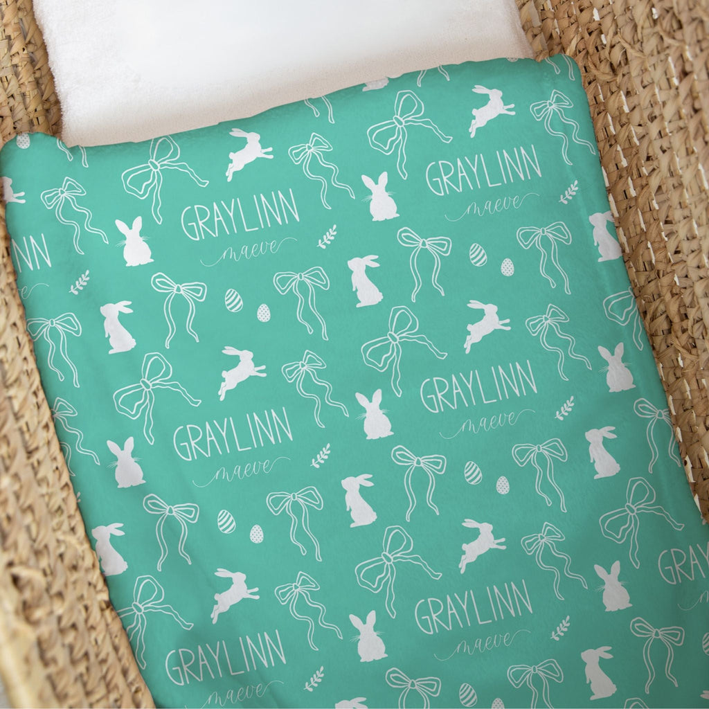 Bunny Bows Baby Swaddle - Twinklette™