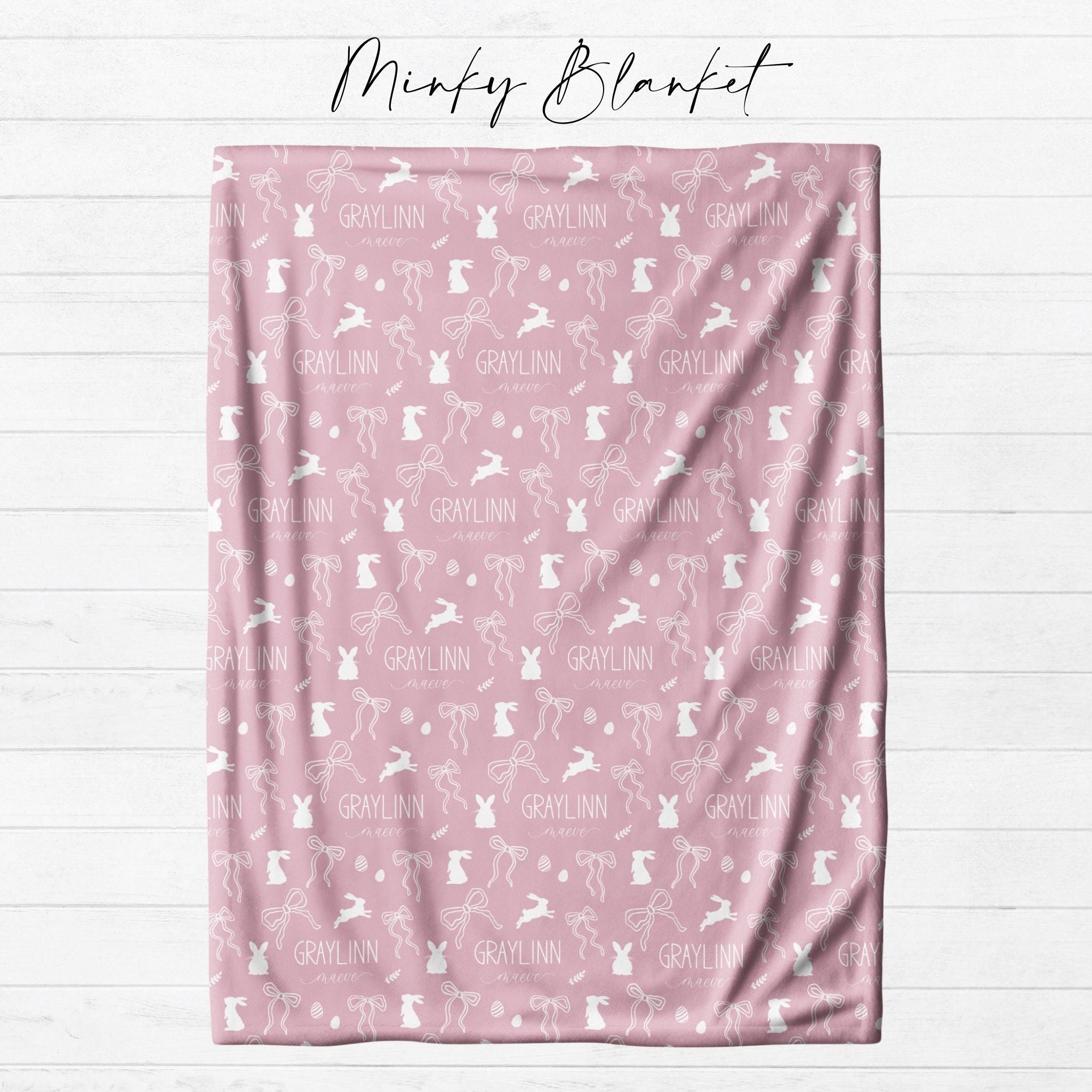 Bunny Bows Blanket - Twinklette™