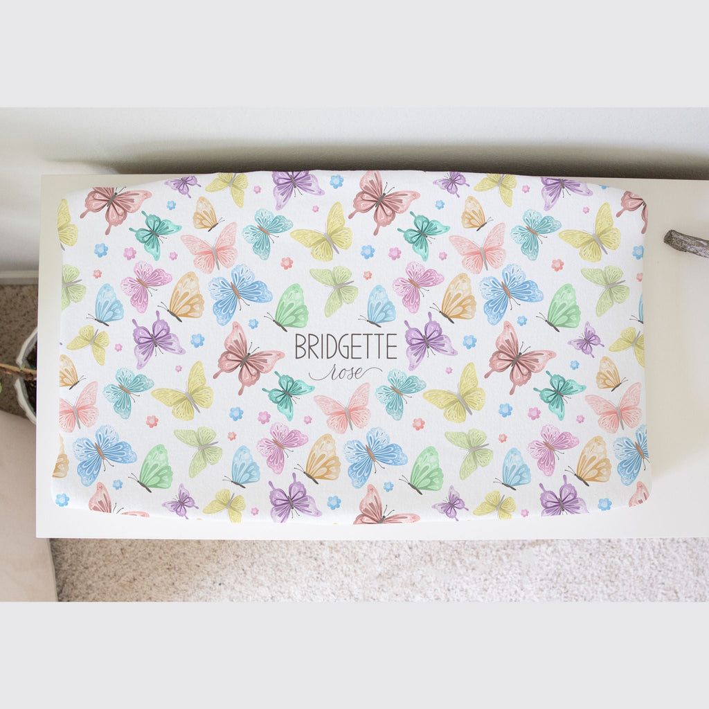 Butterfly Changing Pad Cover - Twinklette™