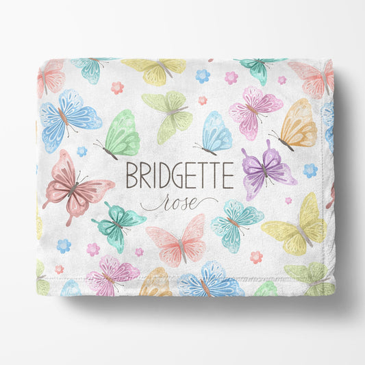 Butterfly Name Blanket - Twinklette™