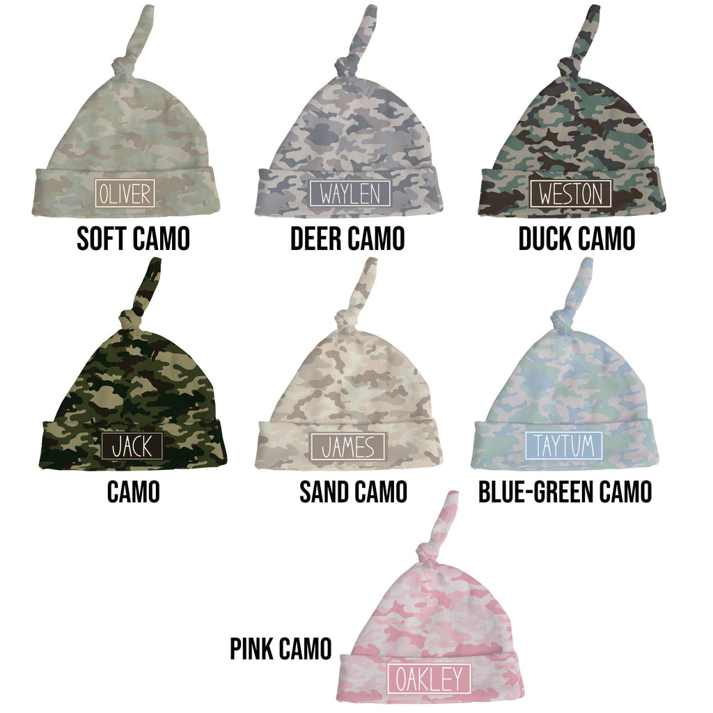 Camo Baby Knotted Hat - Twinklette™