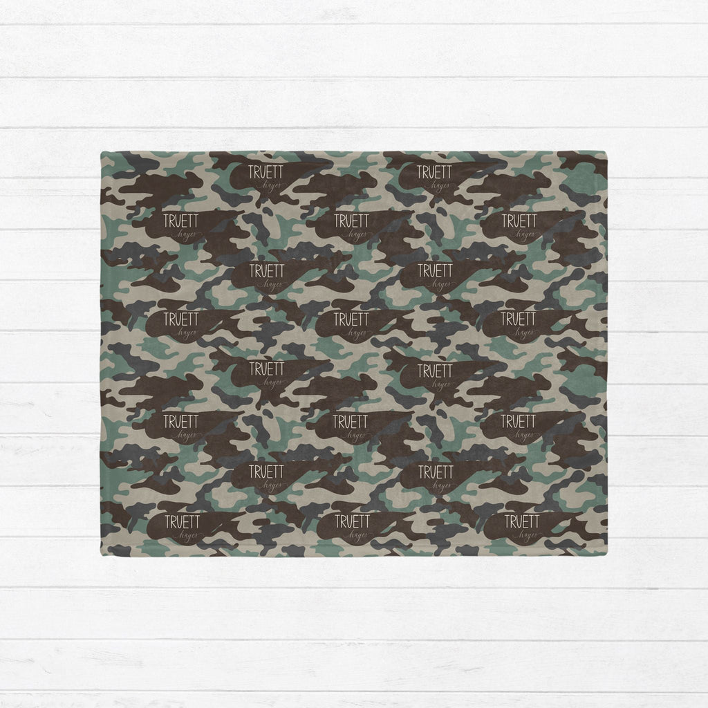 Camo Baby Minky Blanket - Twinklette™
