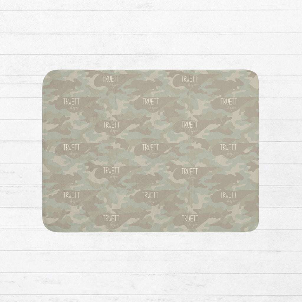 Camo Baby Sherpa Blanket - Twinklette™