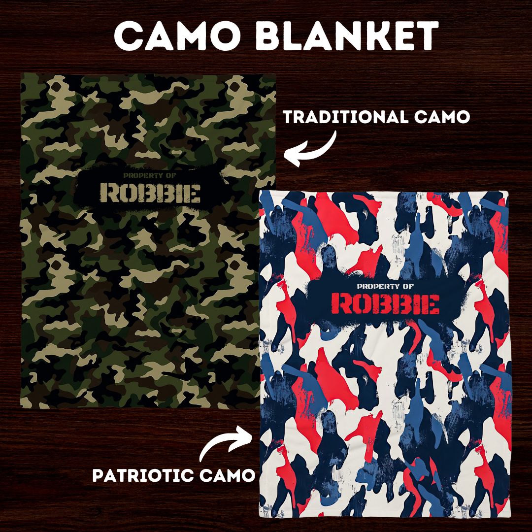 Camo Blanket - Twinklette