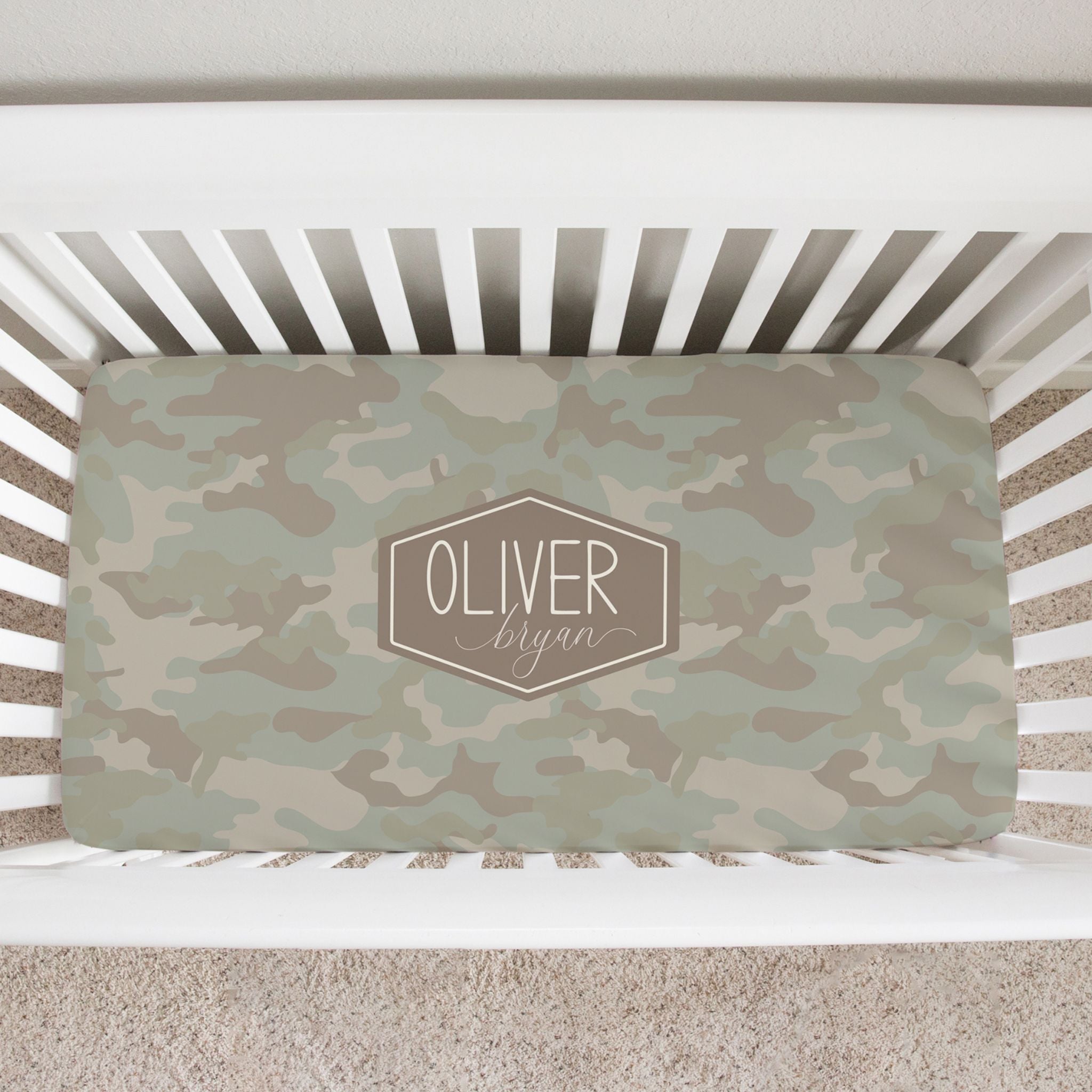 Camo Crib Sheet - Twinklette™