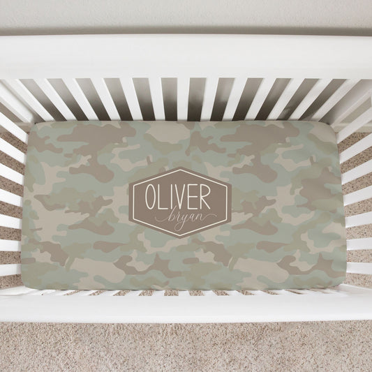 Camo Crib Sheet - Twinklette™