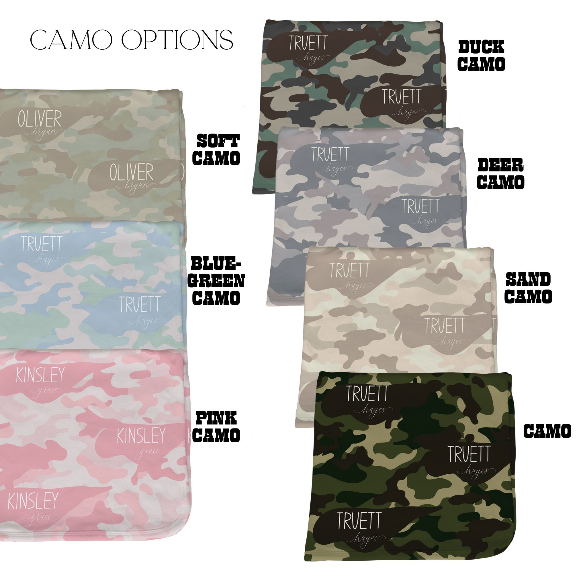 Camo Swaddle Set - Twinklette™