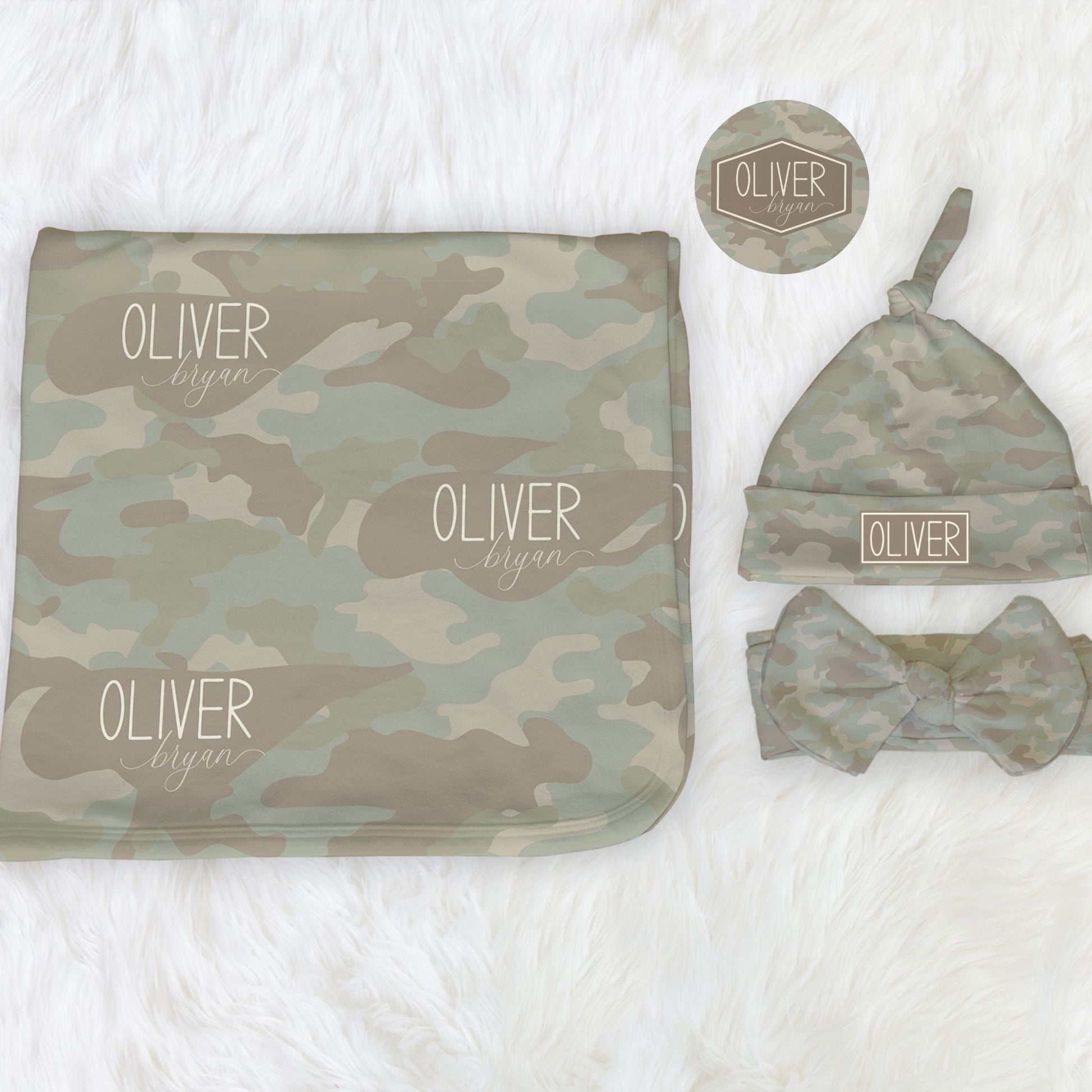 Camo Swaddle Set - Twinklette™