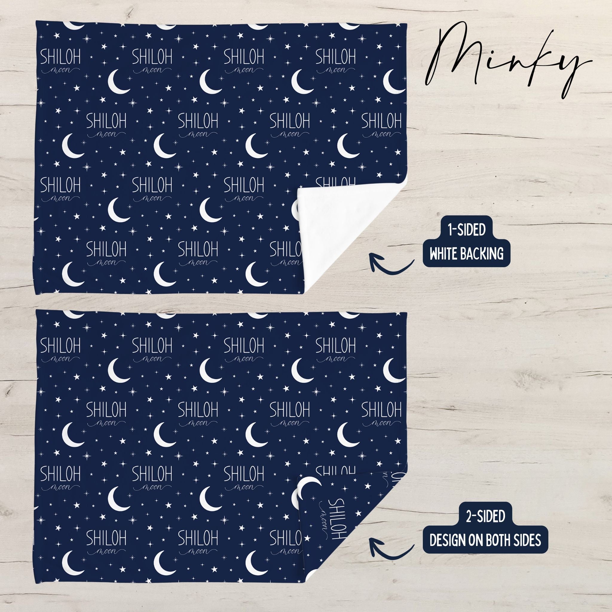 Celestial Baby Minky Blanket - Twinklette™