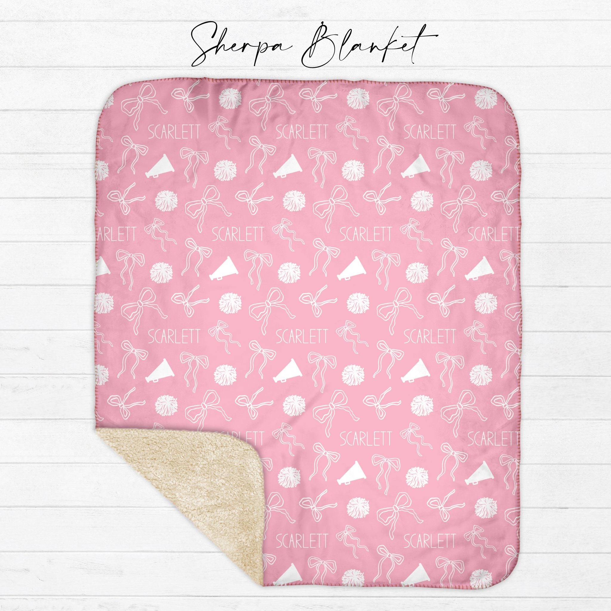Cheer Bows Kids Blanket - Twinklette™