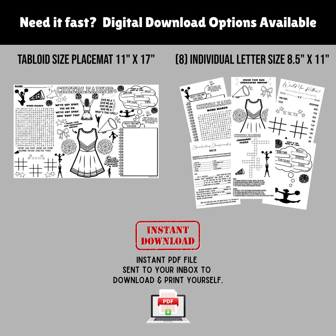 Cheerleading Party Games - Twinklette™