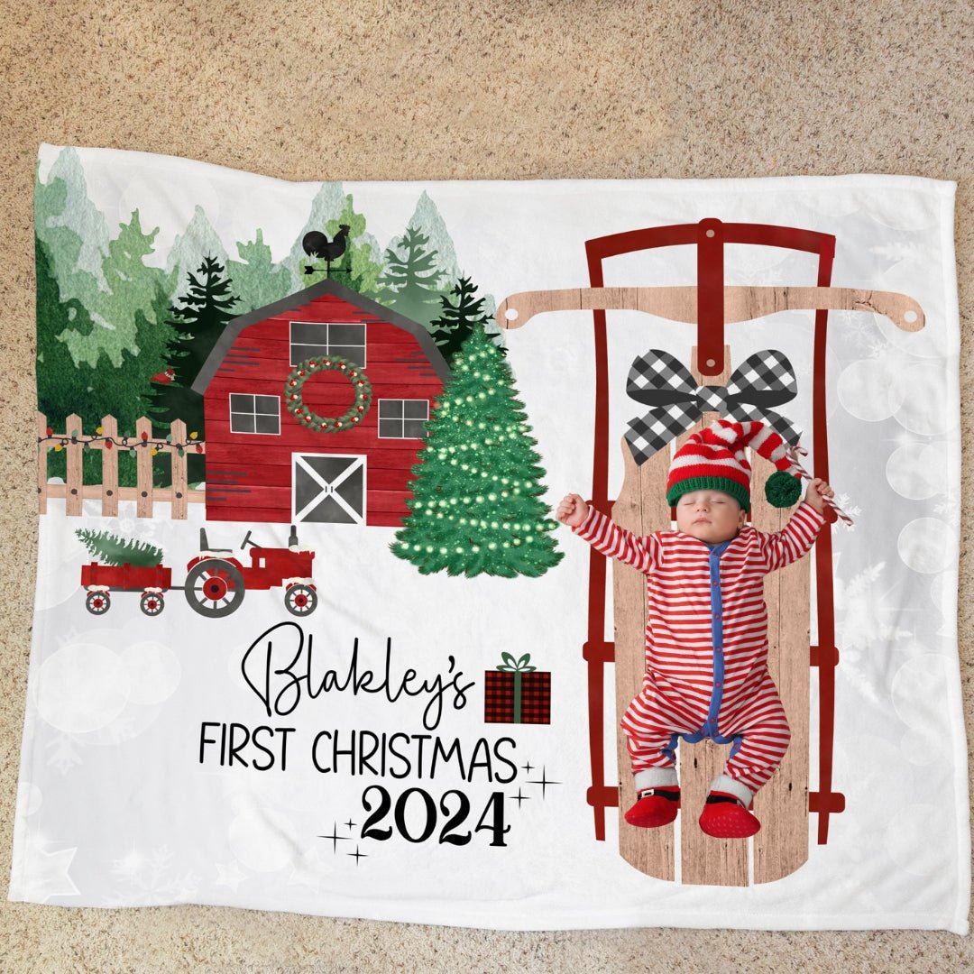 Christmas Milestone Blanket - Twinklette™