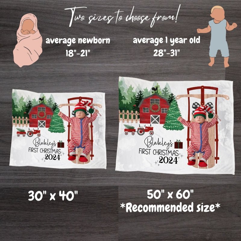 Christmas Milestone Blanket - Twinklette™