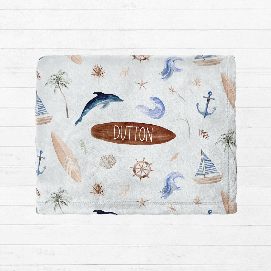 Coastal Baby Minky Blanket - Twinklette™