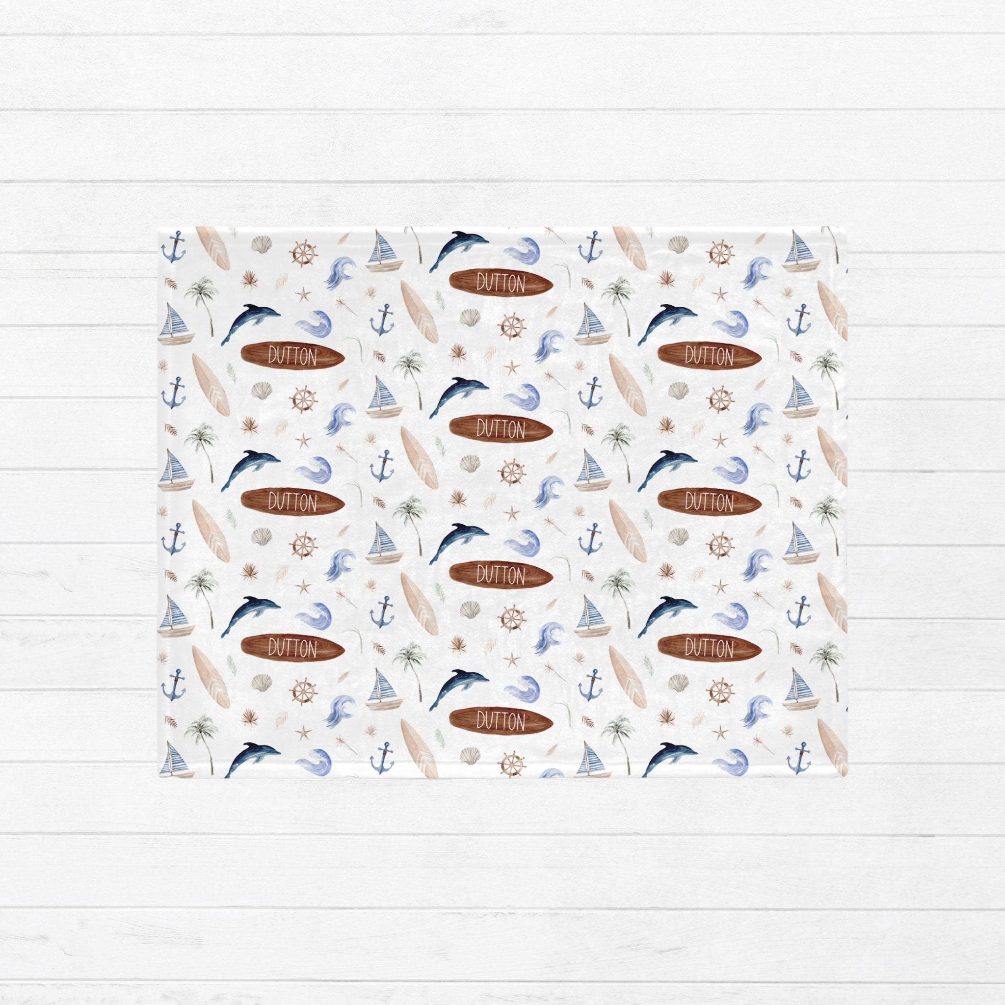 Coastal Baby Minky Blanket - Twinklette™
