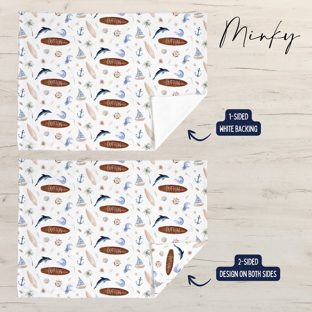 Coastal Baby Minky Blanket - Twinklette™