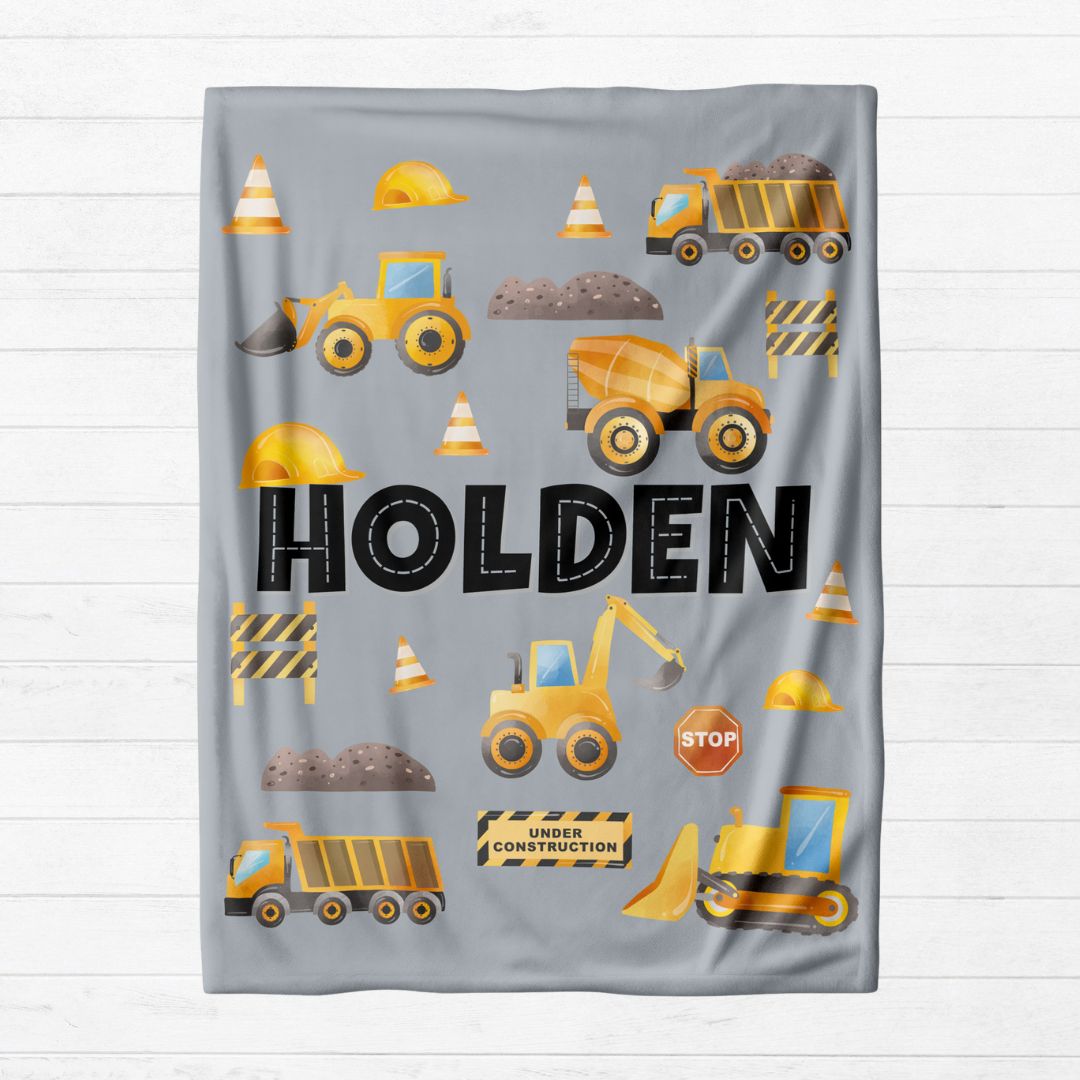 Construction Truck Blanket - Twinklette™