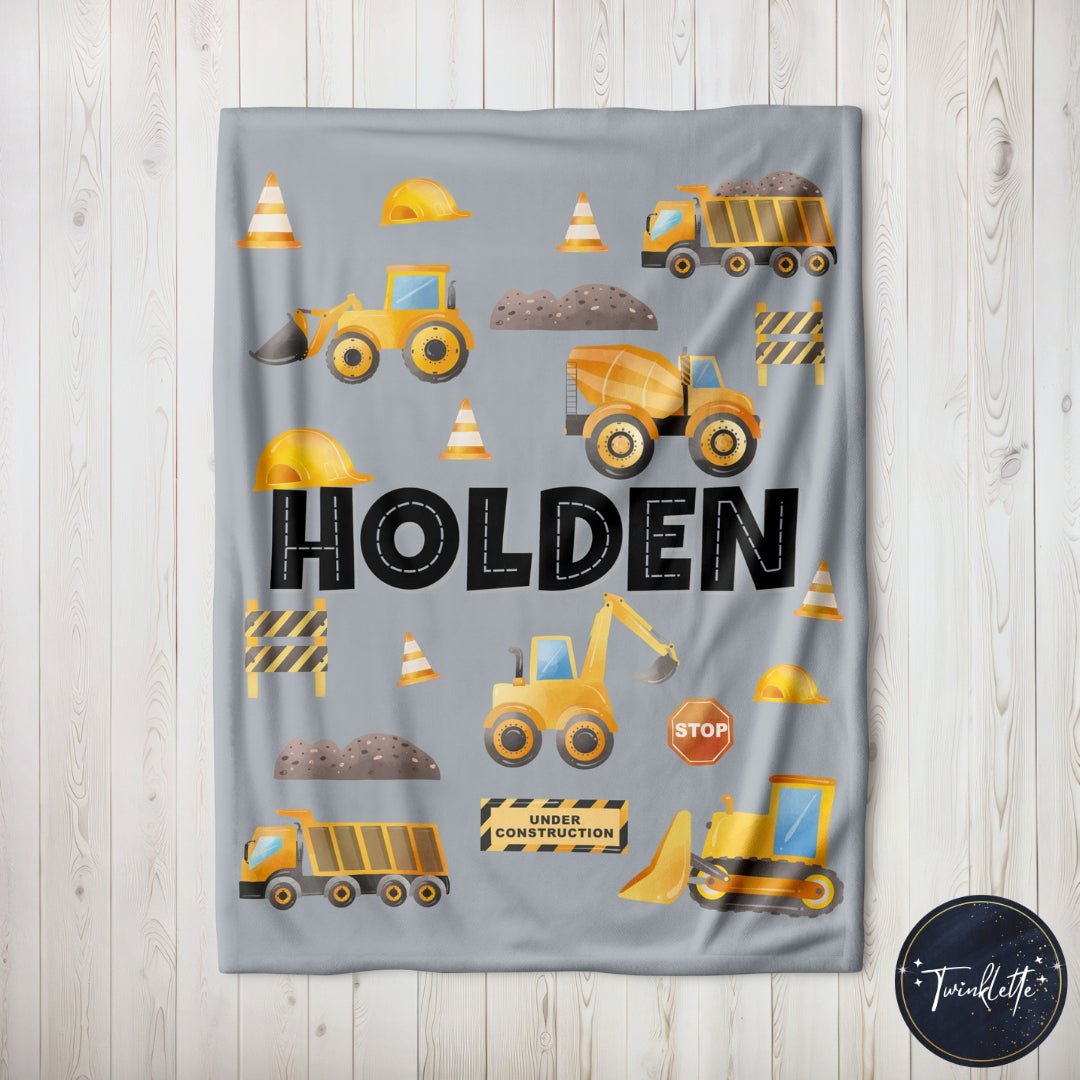 Construction Truck Blanket - Twinklette™