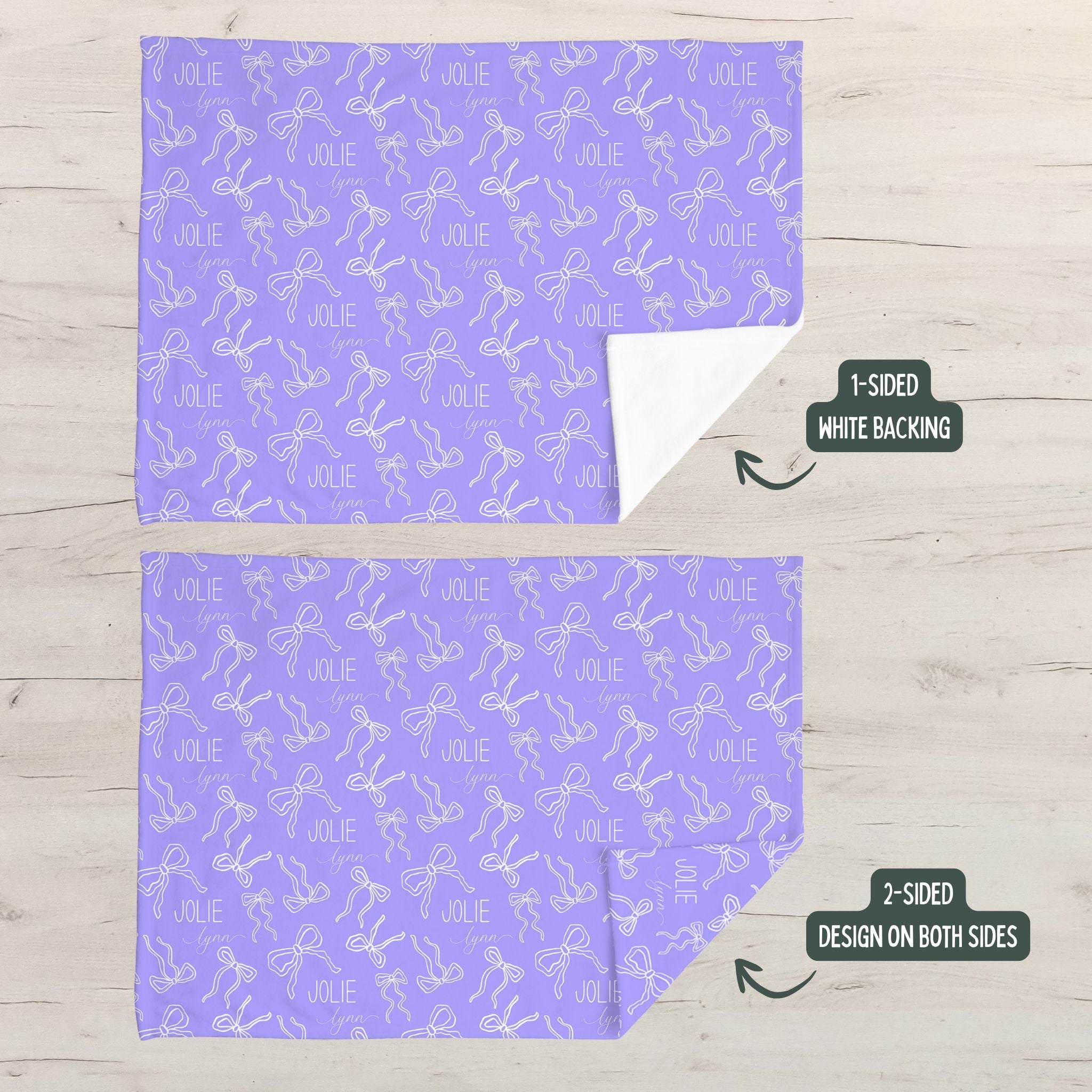 Coquette Bows Baby Minky Blanket - Twinklette™