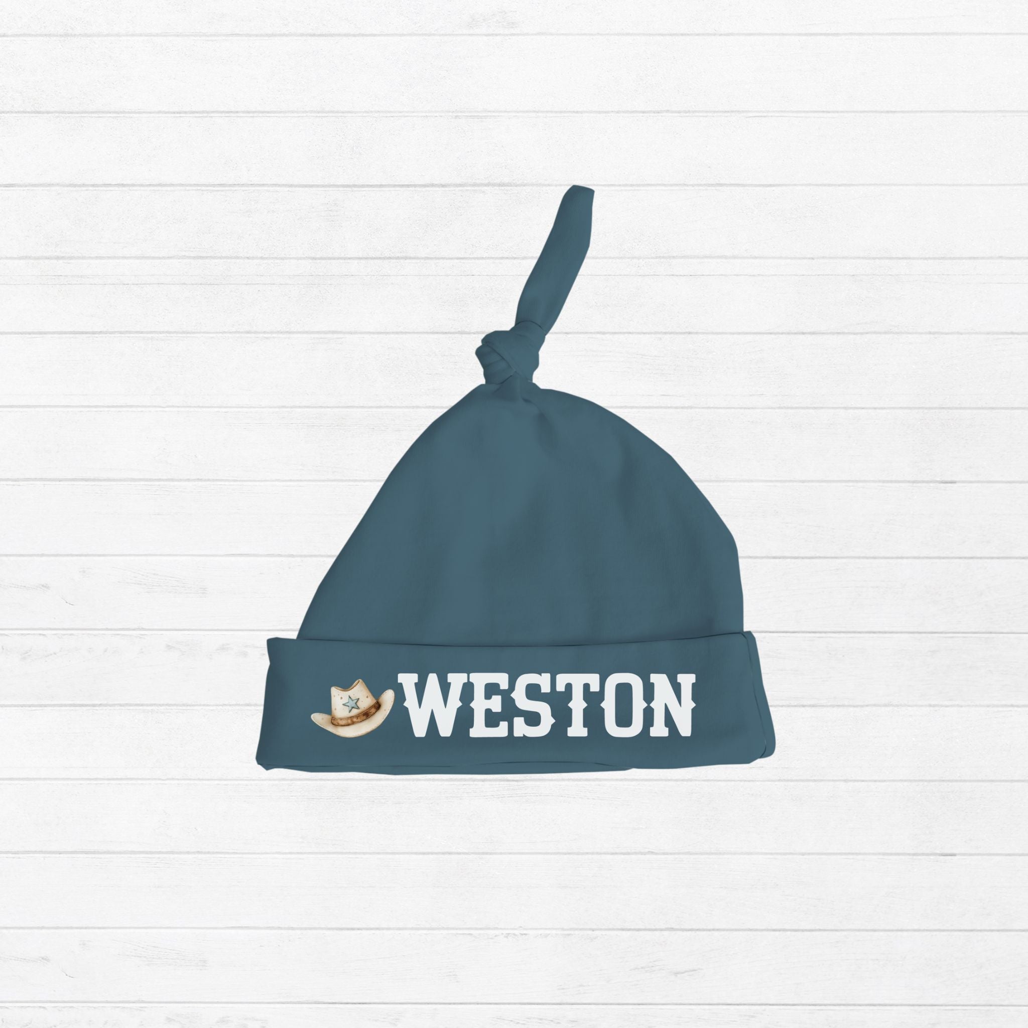 Cowboy Baby Knotted Hat - Twinklette™