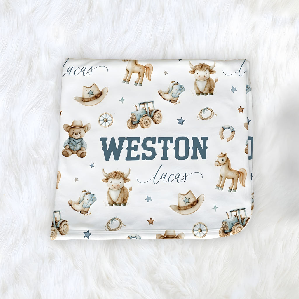 Cowboy Baby Swaddle - Twinklette™