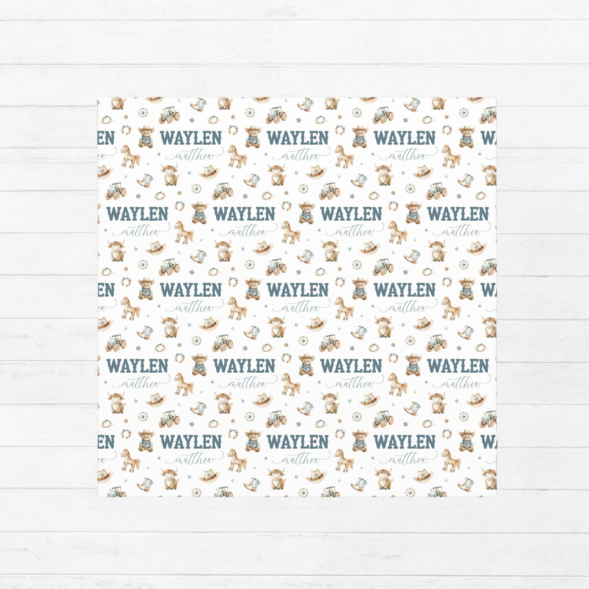 Cowboy Baby Swaddle - Twinklette™